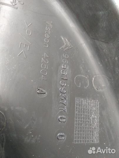 Обшивка стойки задняя Ситроен С4 купе