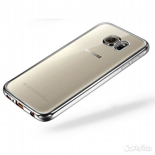 Чехол силиконовый с окантовкой