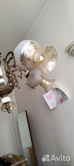 Люстра винтаж бу