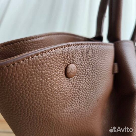 Сумка кожаная с ручками Polene