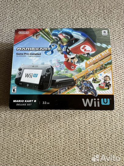 Nintendo Wii U Deluxe Set Mario Kart Новый