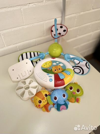 Мобиль tinylove с ночником и музыкальной шкатулкой