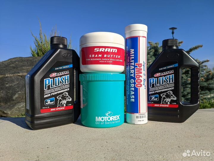 Смазка Sram Butter, PM600, Motorex, Maxima Plush