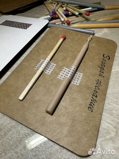 Открытка для десертов