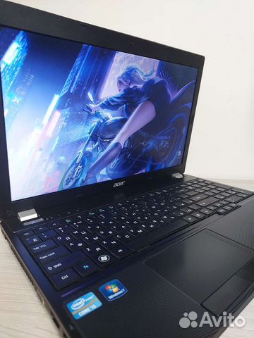 Стильный ноутбук Acer i3 4ядра/3гб/300гб