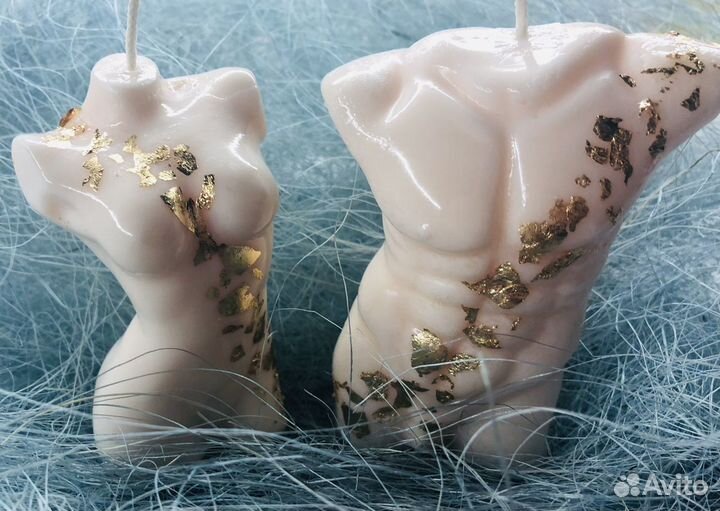 Свечи восковые ручной работы