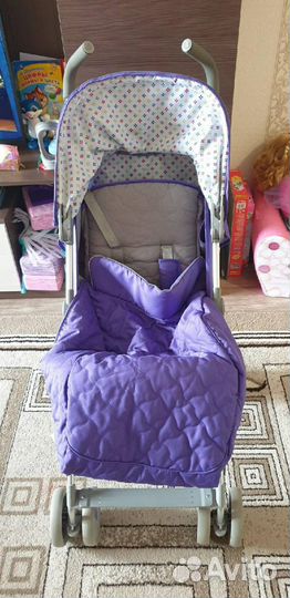 Прогулочная коляска трость бу