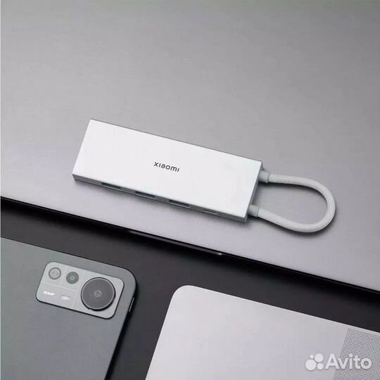 Док-станция Xiaomi 5 в 1 USB Type-C USB3.0 hdmi