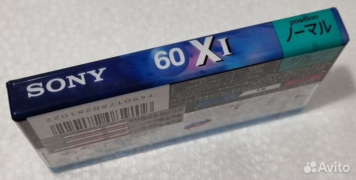 Sony XI 60 Аудиокассета Японский рынок