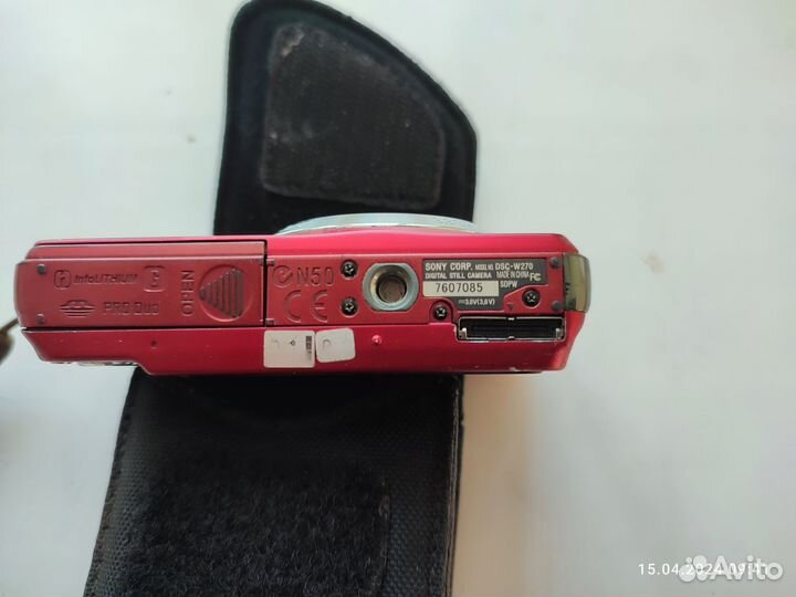 Компактный фотоаппарат sony DSC-W270