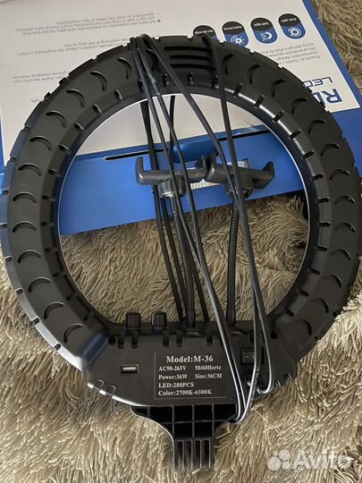 Кольцевая лампа со штативом RL-14