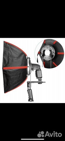 Стойка + октабокс 65 см