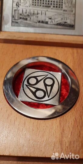 Сувенир Первоуральский новотрубный завод,планкетка