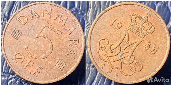 Монеты Исландии, Дании, Норвегии