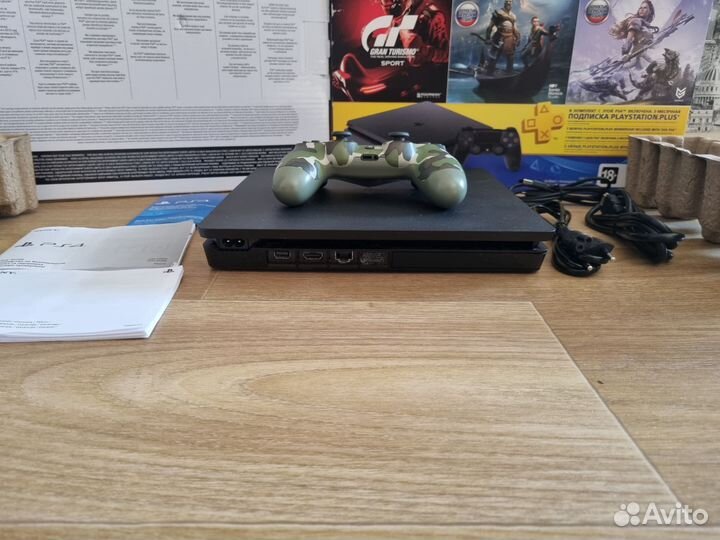 Sony PS4 Slim 1 Tb + 6 игр