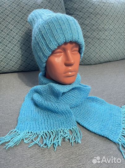 Набор женский шапка и шарф