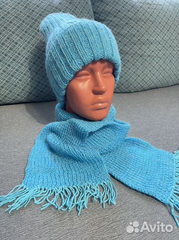 Набор женский шапка и шарф