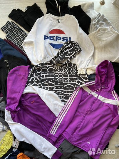 Большой пакет женской одежды бренды