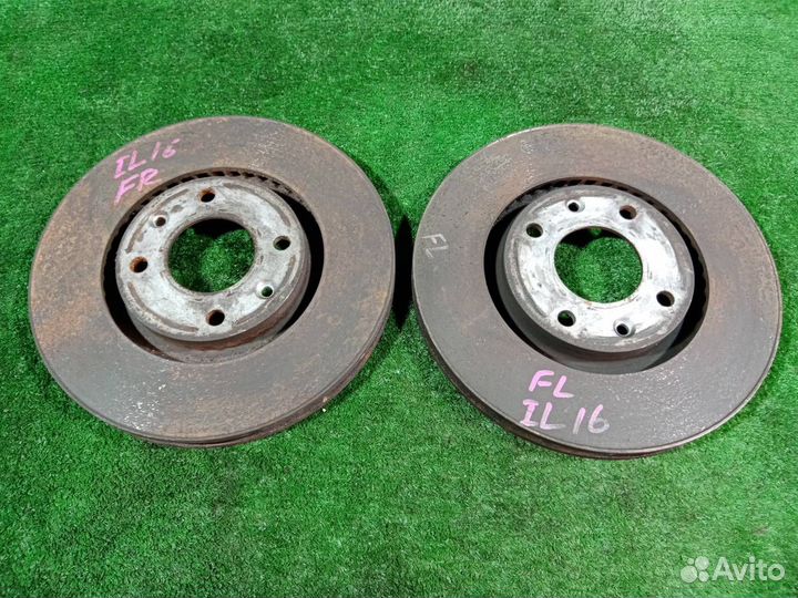 Диск тормозной (комплект) передний Citroen C4 Lc