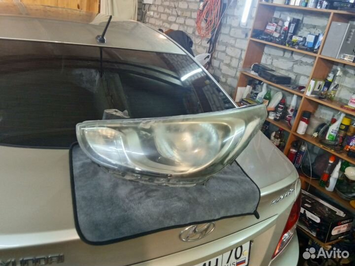 Фара Hyundai Solaris