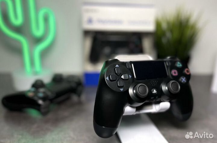 Джойстик для PS4 + кабель, Dualshock новый