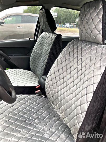 Чехлы алькантара на полный салон автомобиля