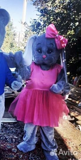 Ростовая кукла Зайка, живая открытка