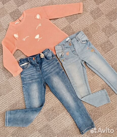 Одежда для девочки пакетом 104-110
