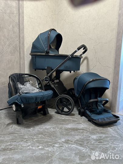 Коляска 3 В 1 Carrello Ultimo Chrome