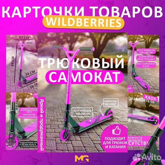 Карточки для маркетплейсов