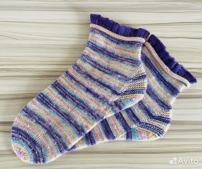 Носочки вязаные женские