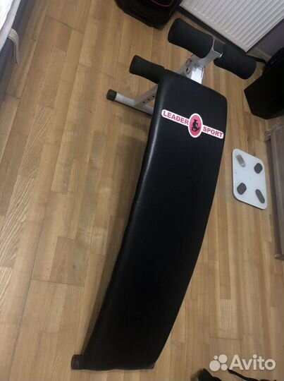 Скамья для пресса LeaderSport (новая)