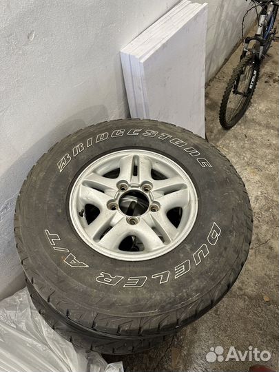 Продам колеса Cruiser bridgestone dueler AT