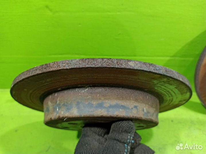 Диск тормозной задний Hyundai Solaris седан G4FC