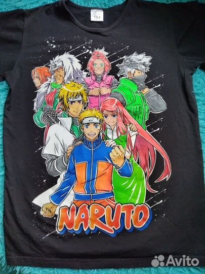 Футболка с принтом Naruto