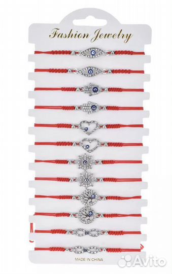 Браслеты «Красная Нить», обереги от сглаза. Новые