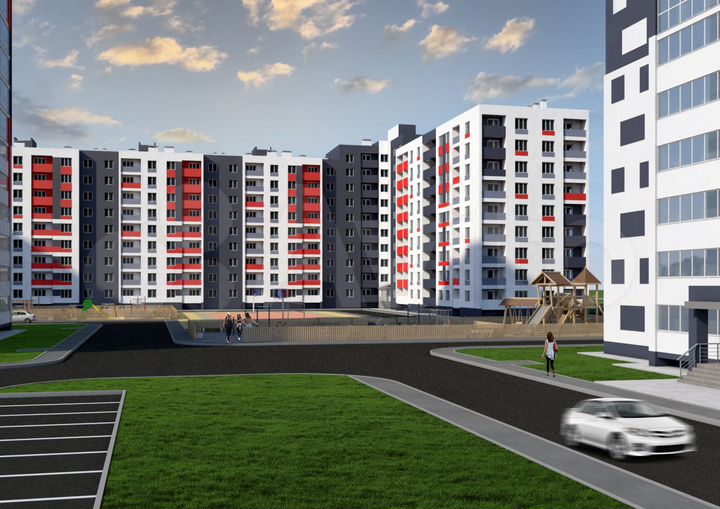 1-к. квартира, 44,1 м², 2/10 эт.