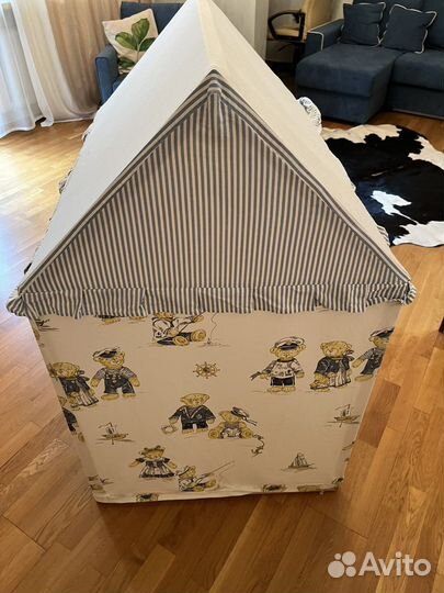 Детский игровой домик из дерева