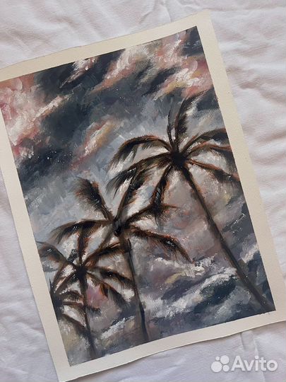 Картина, акварель и гуашь