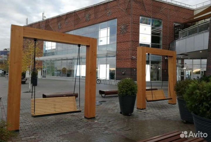 Качель с подвесом