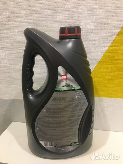 Моторное масло лукойл genesis 5w30