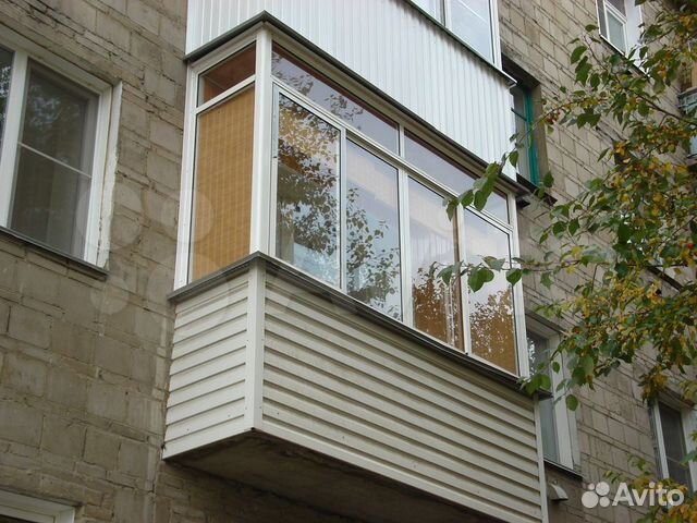 Окна пластиковые, остекление