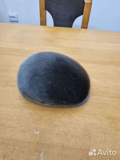 Меховая мужская кепка