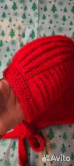 Чепчик вязаный