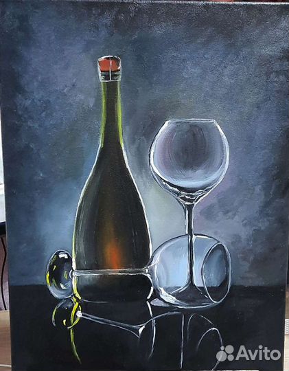 Картина маслом на холсте