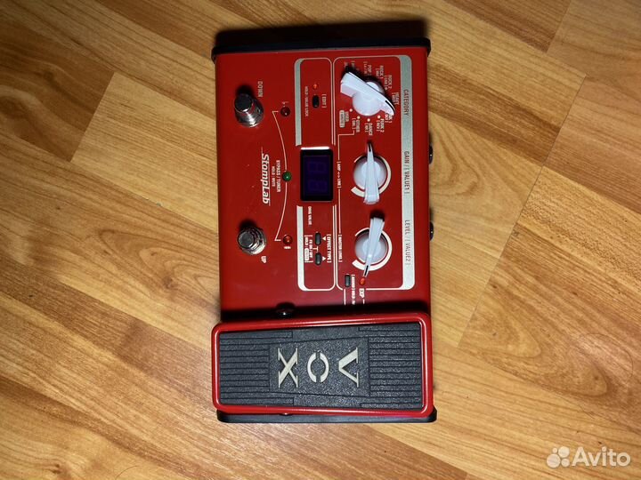 Новый бас процессор Vox Japan