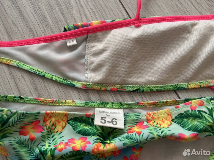 Купальники на 5-6-8 лет 128 рост
