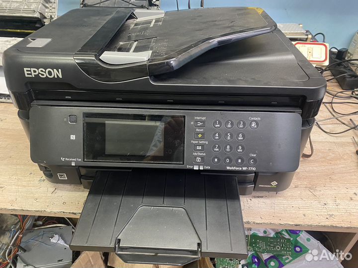 Мфу епсон wf7710 А3 формат