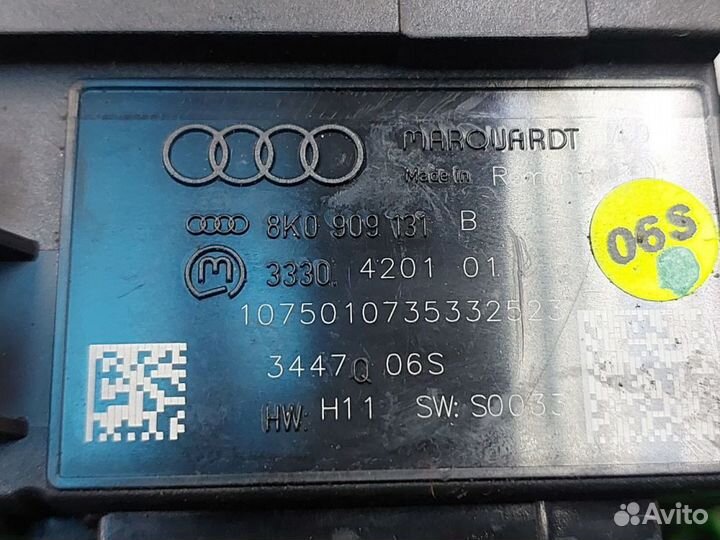 Audi a4 b8 замок зажигания