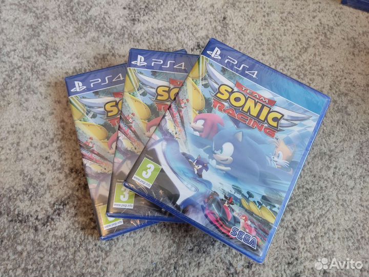 Team Sonic Racing PS4/PS5 (новый)